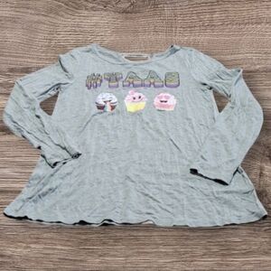 GIRL'S JUSTICE LONG SLEEVE #YAAS SHIRT